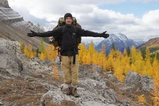Drew Butler in the mountains