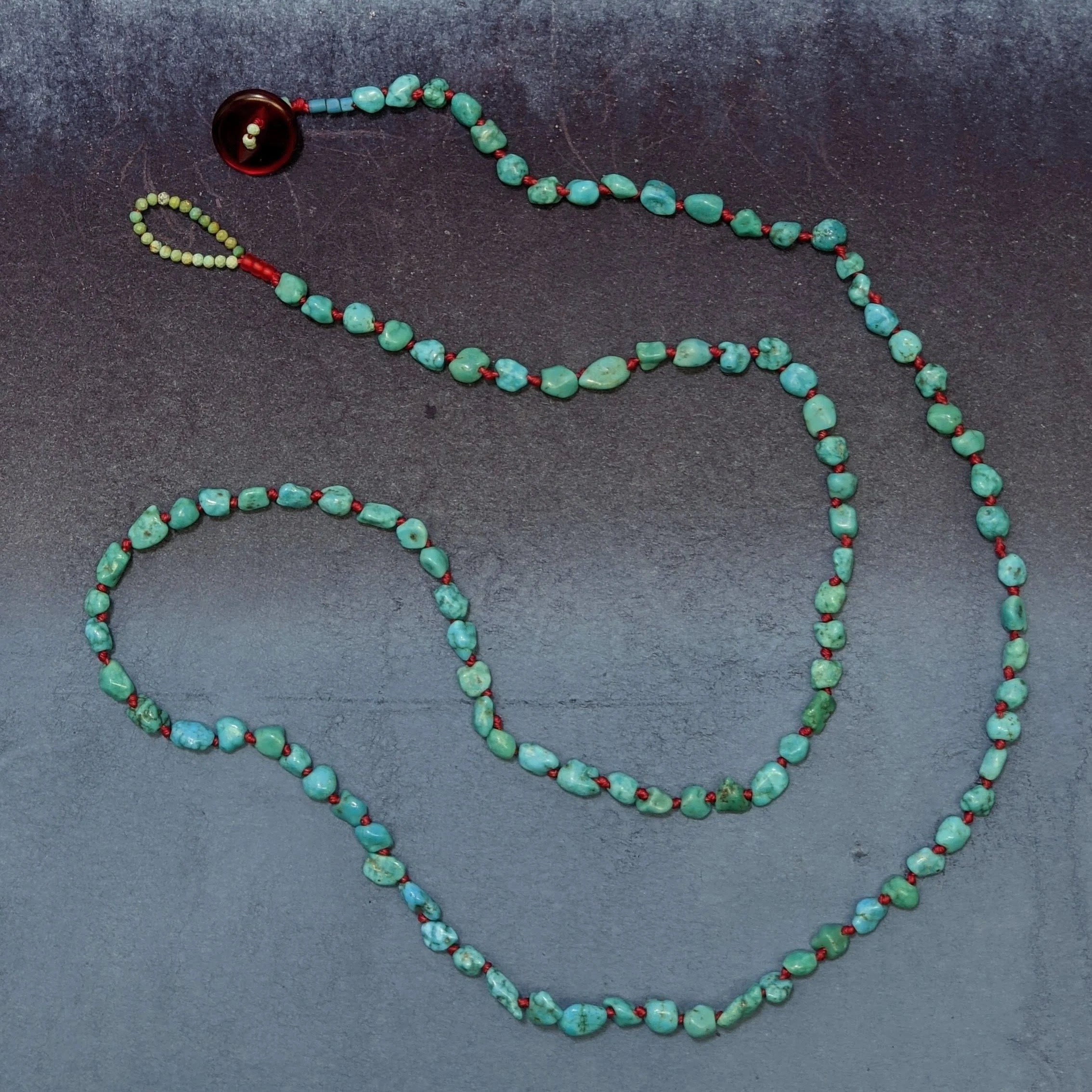 Tiny Turquoise nugget necklace 1.jpeg