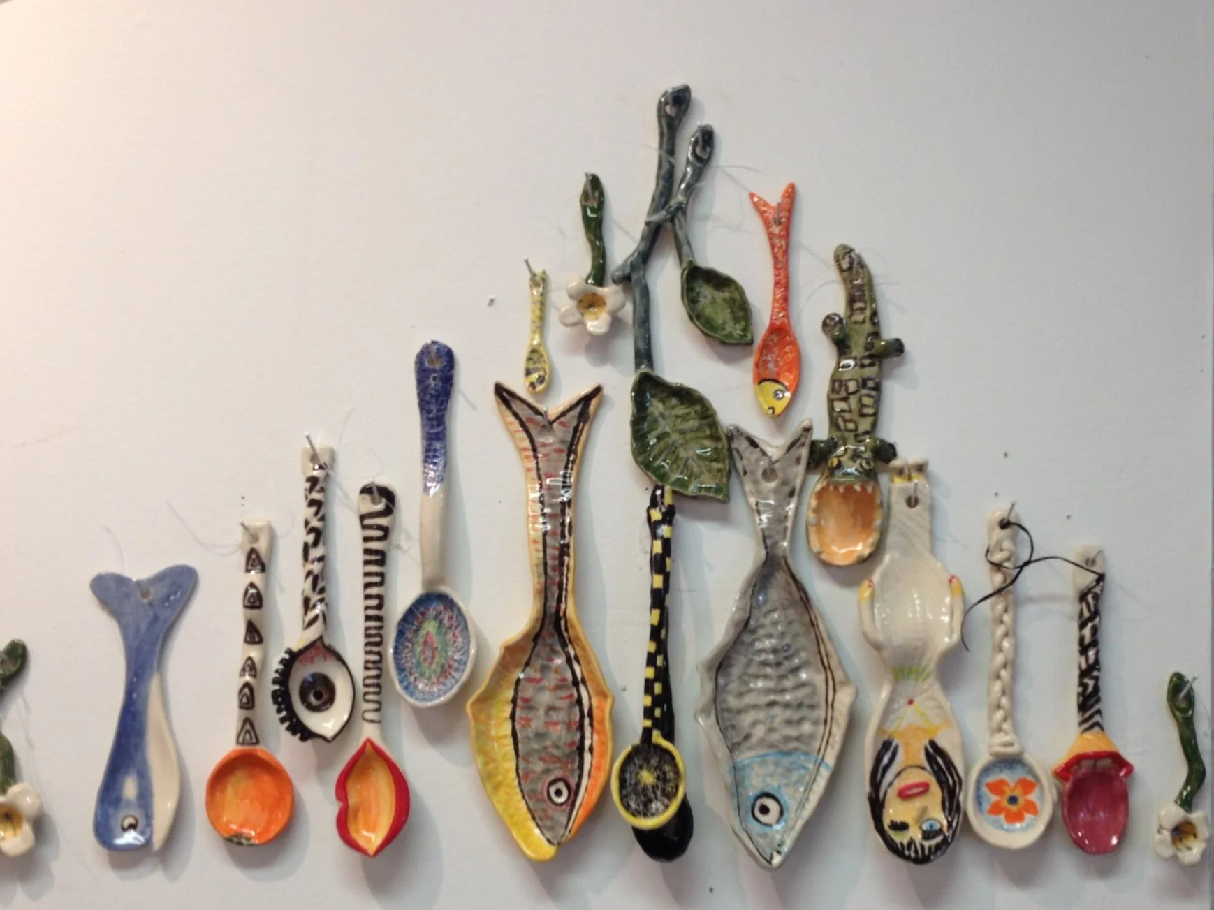 Inspirations Studio spoons at Balzacs Upstairs Gallery