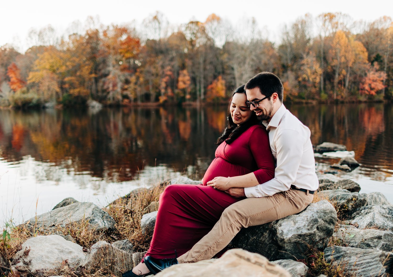 Ellicott City maternity portrait