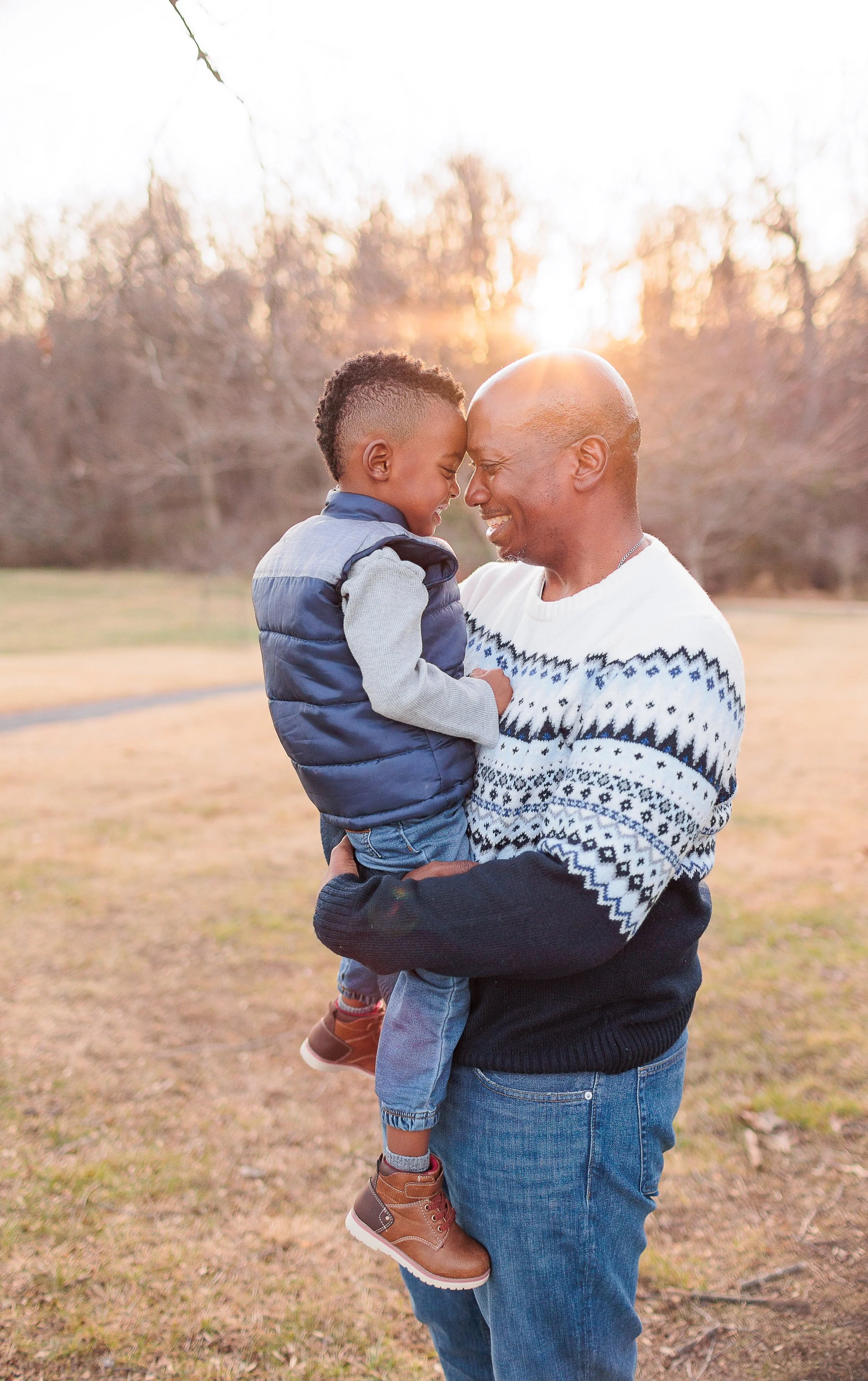 Father and Son Portraits in Clarksville MD | Claudia Morrissey Photography