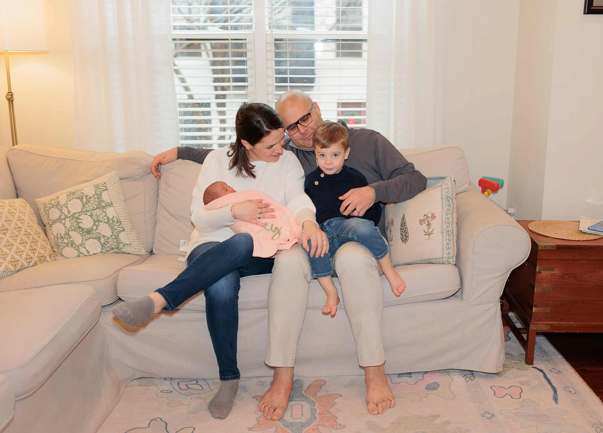 Newborn lifestyle photo