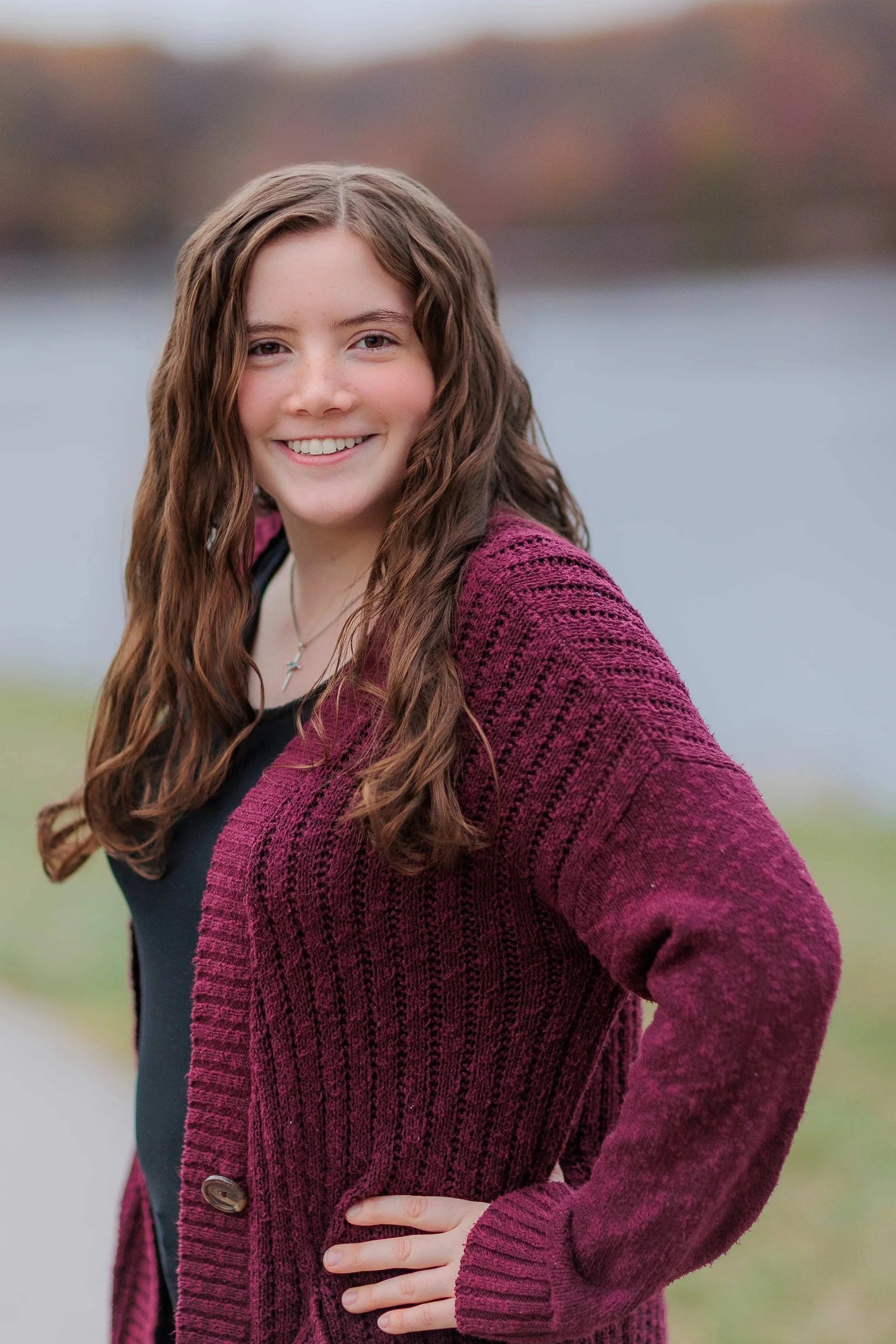 Senior portrait at Centennial Park, Howard County, Maryland