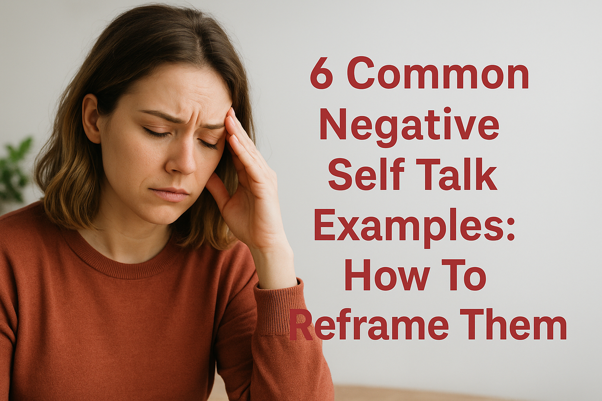 6 Common Negative Self Talk Examples: How To Reframe Them