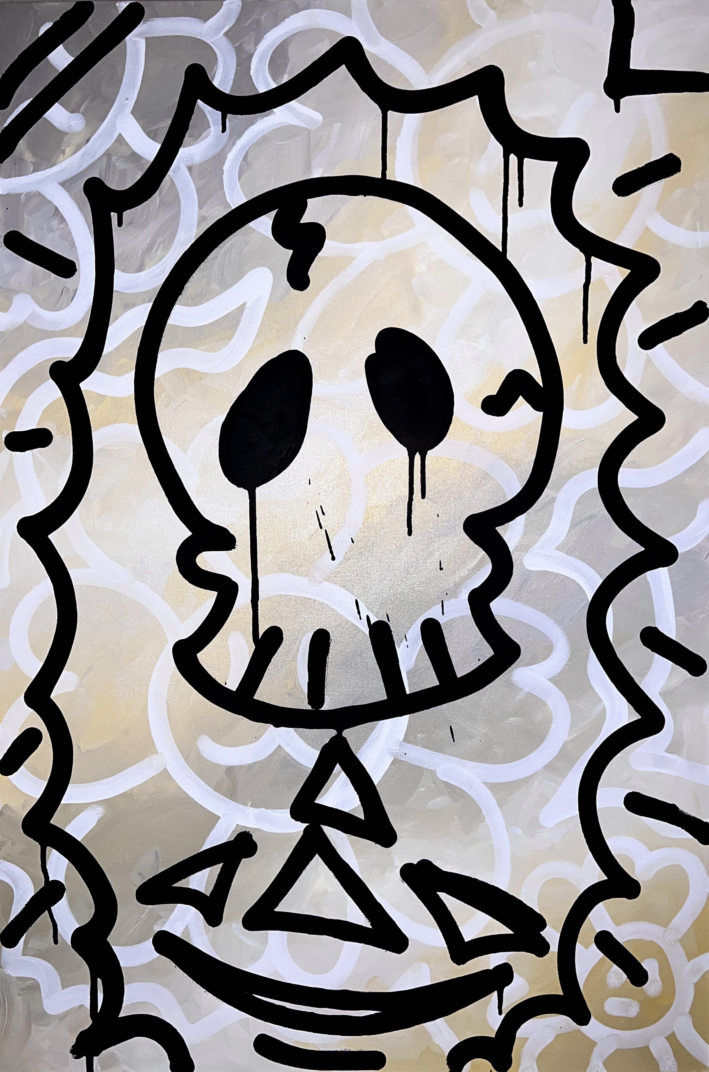 "Death" 24" x 36" Original Painting by StarStormTito