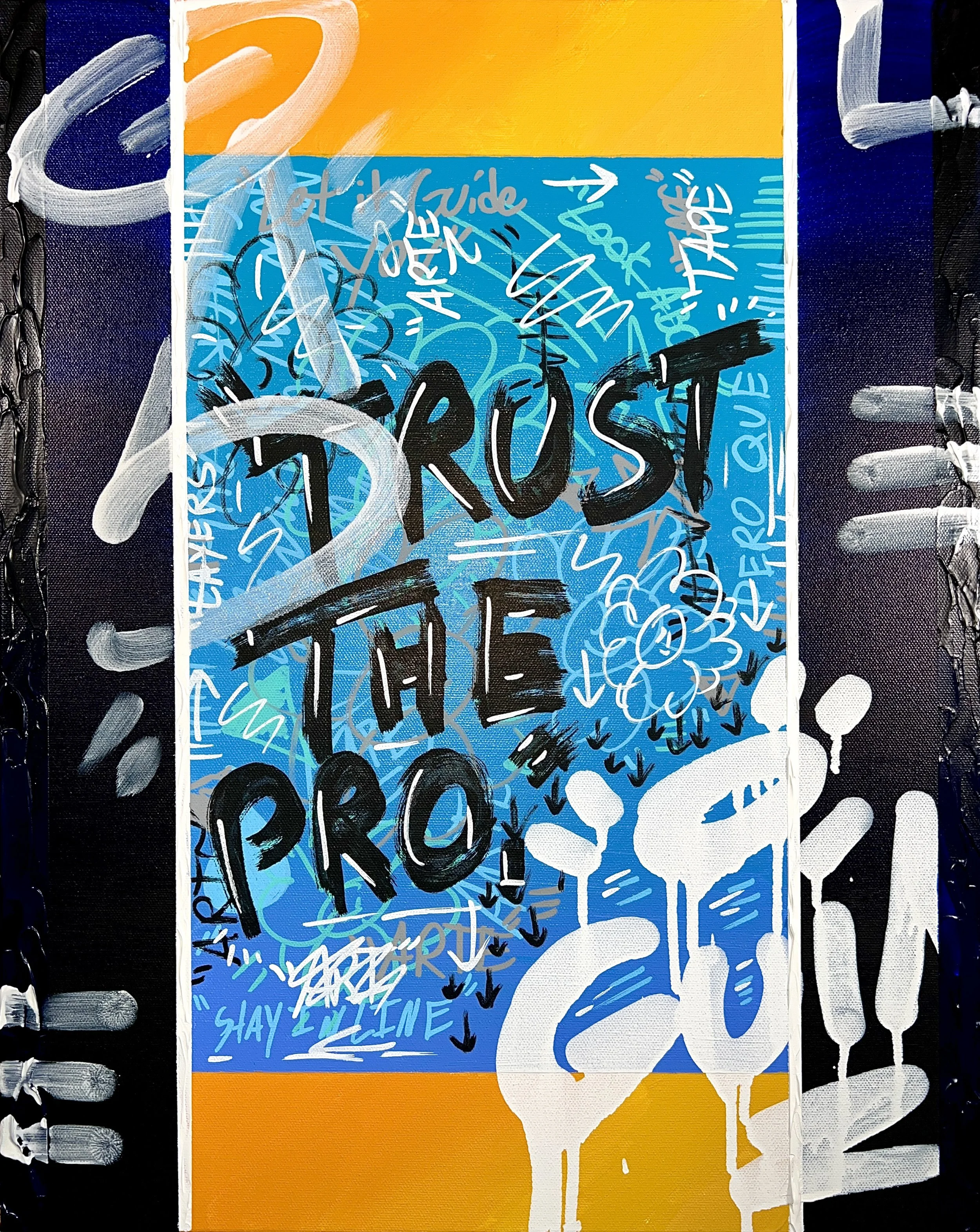 GUÍA - 16" x 20" Original Painting by StarStormTito