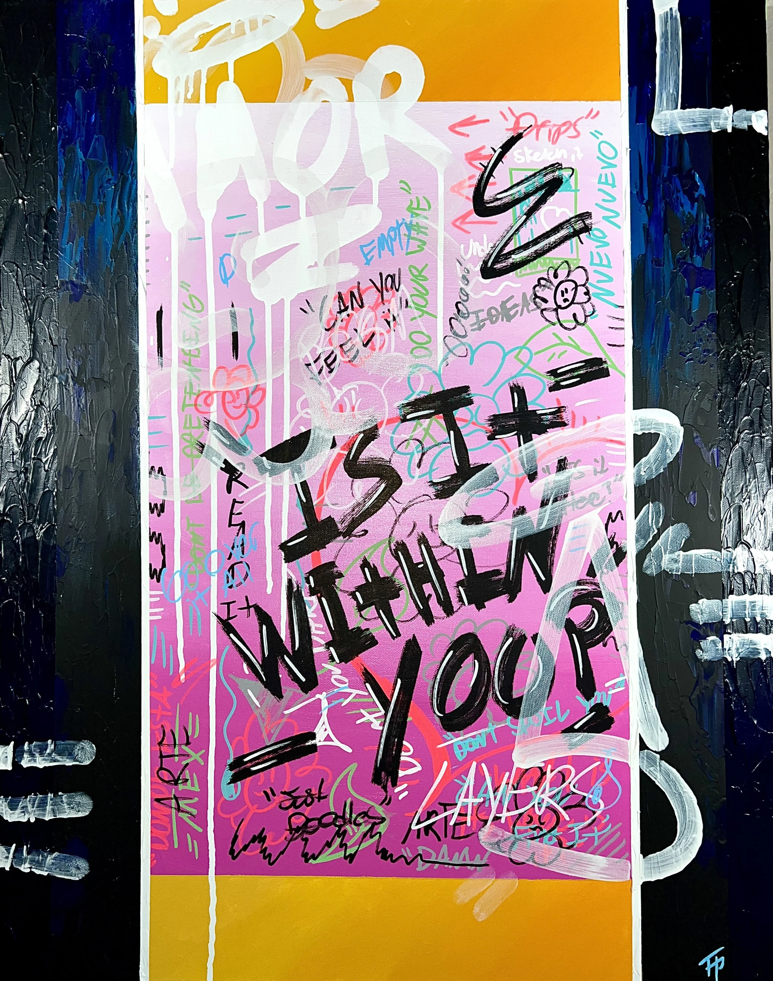 AMOR - 22" x 28" Original Painting by StarStormTito