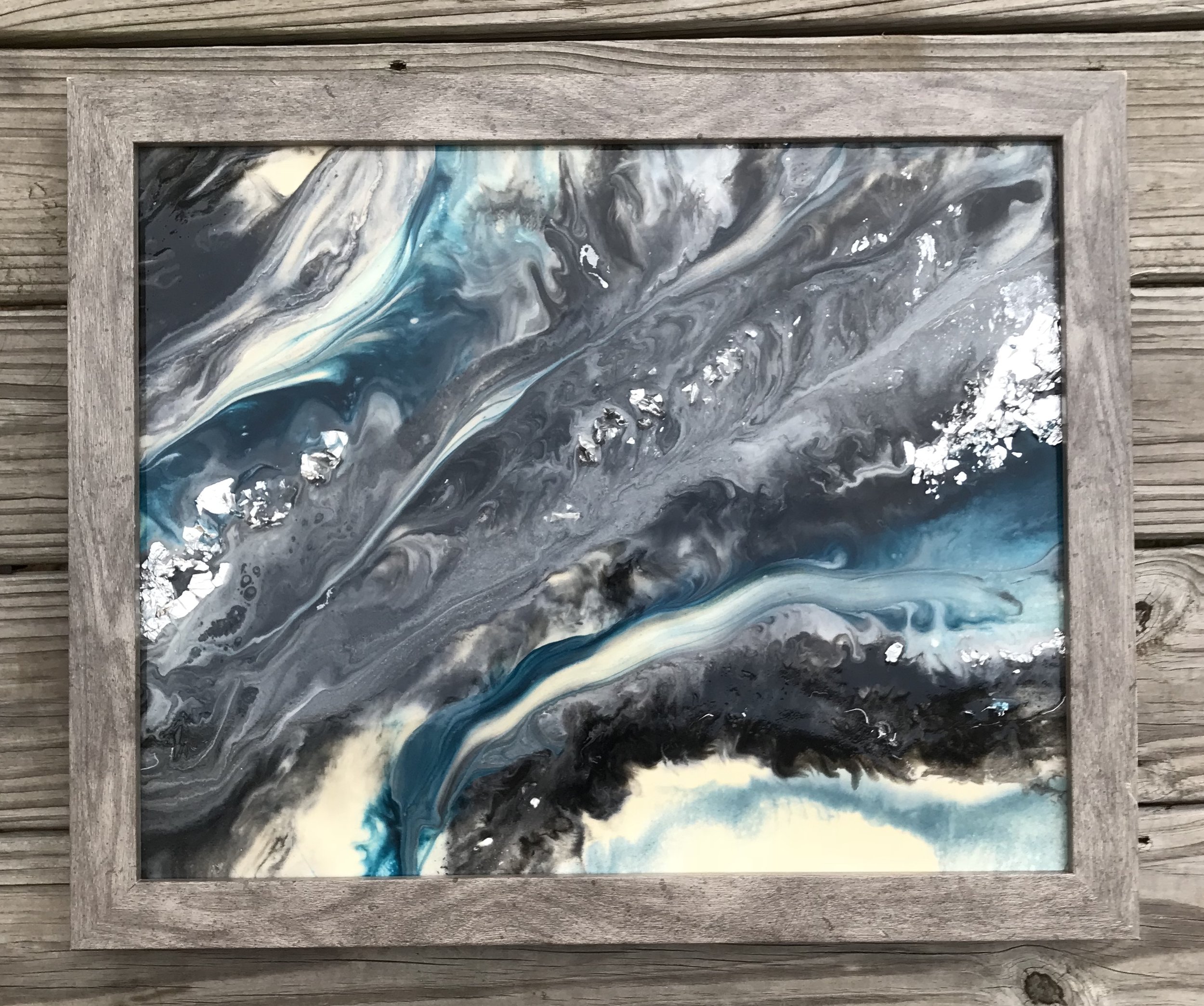 Swiss Bank - Framed Canvas