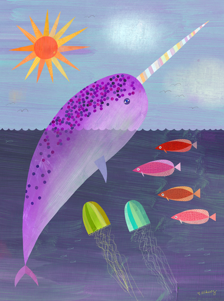 purple narwhal