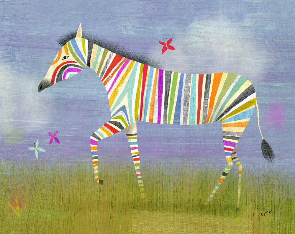 rainbow zebra