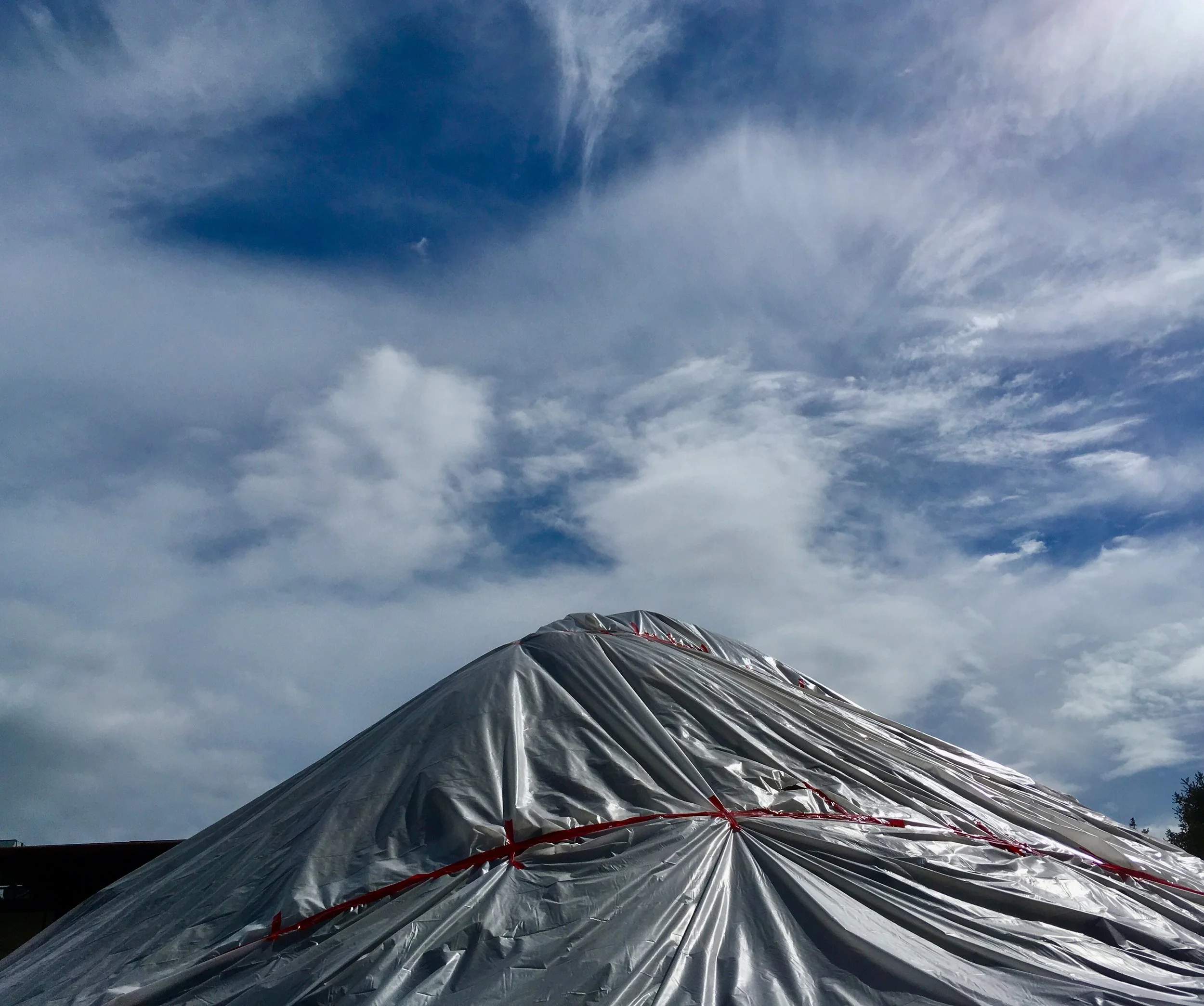  Construction site Stanford California 2019 