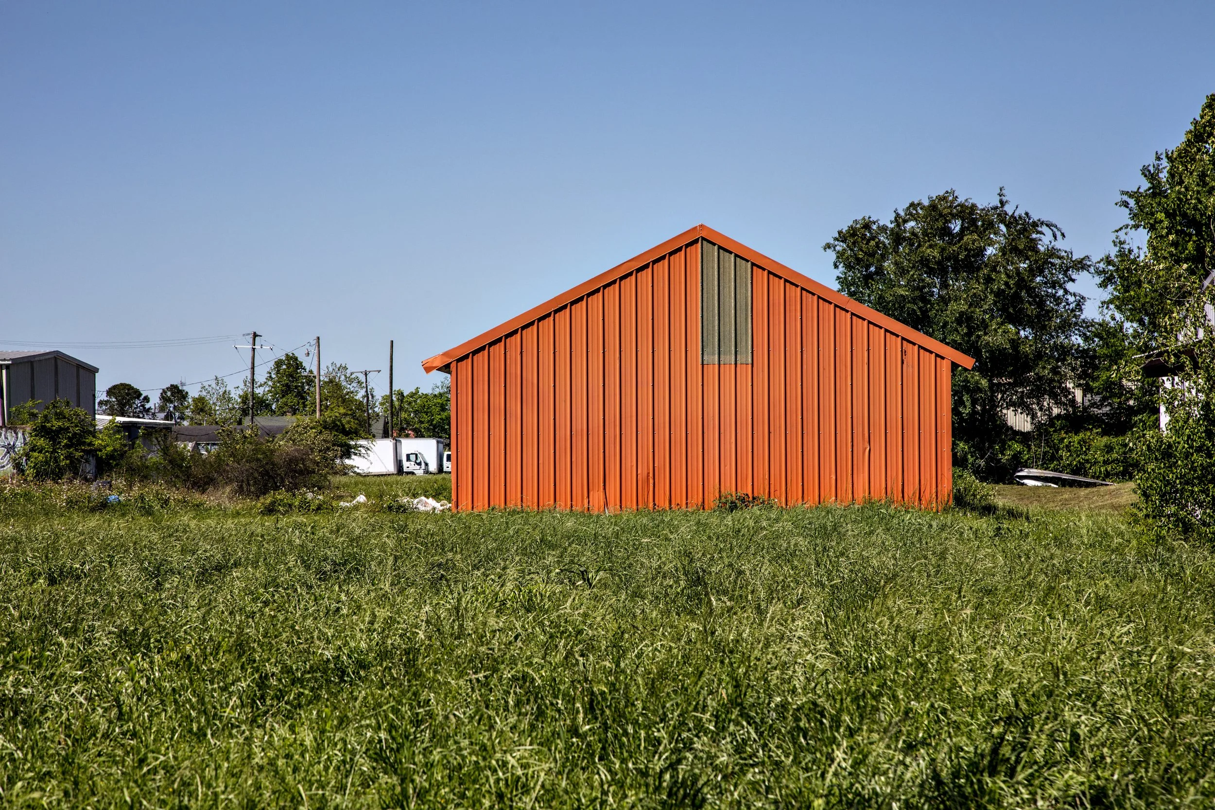  orange shed Arabi Lousiana 2019 