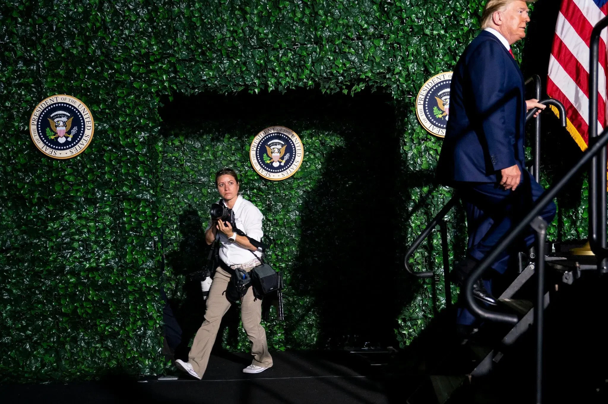 She Took the White House Photos. Trump Moved to Take the Profit.