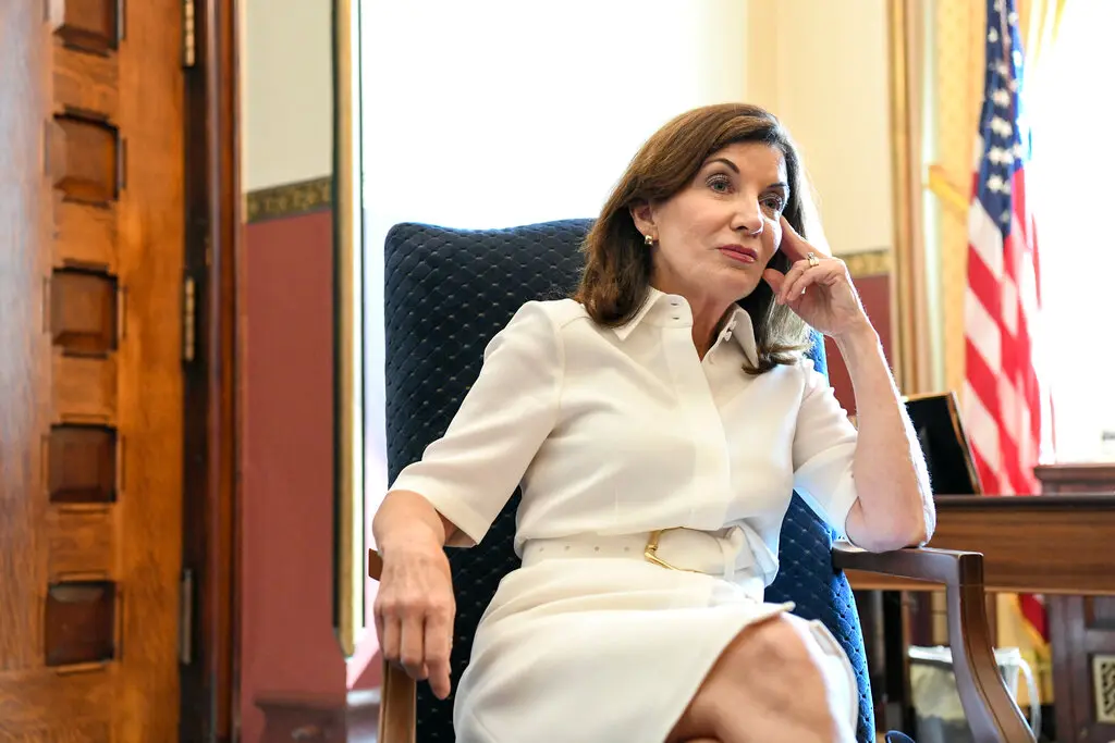 Hochul’s Vow to Fix Albany’s Culture Finds an Unexpected Foe: Herself