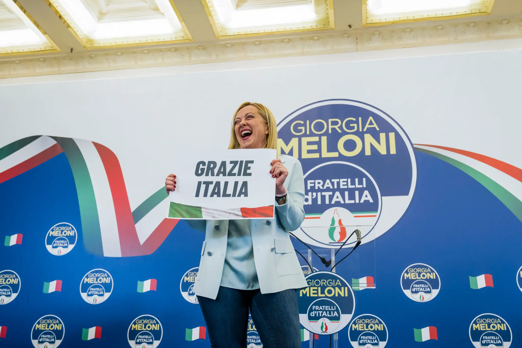 Giorgia Meloni Wins Voting in Italy, in Breakthrough for Europe’s Hard Right