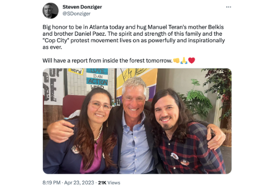 Investigation into Georgia police shooting of climate activist Manuel Terán