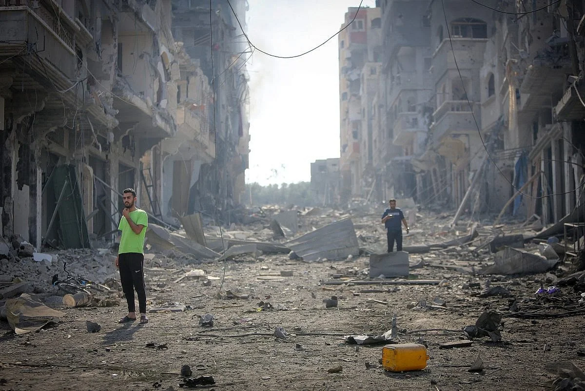 Gaza’s largest refugee camp has been turned into a ghost town