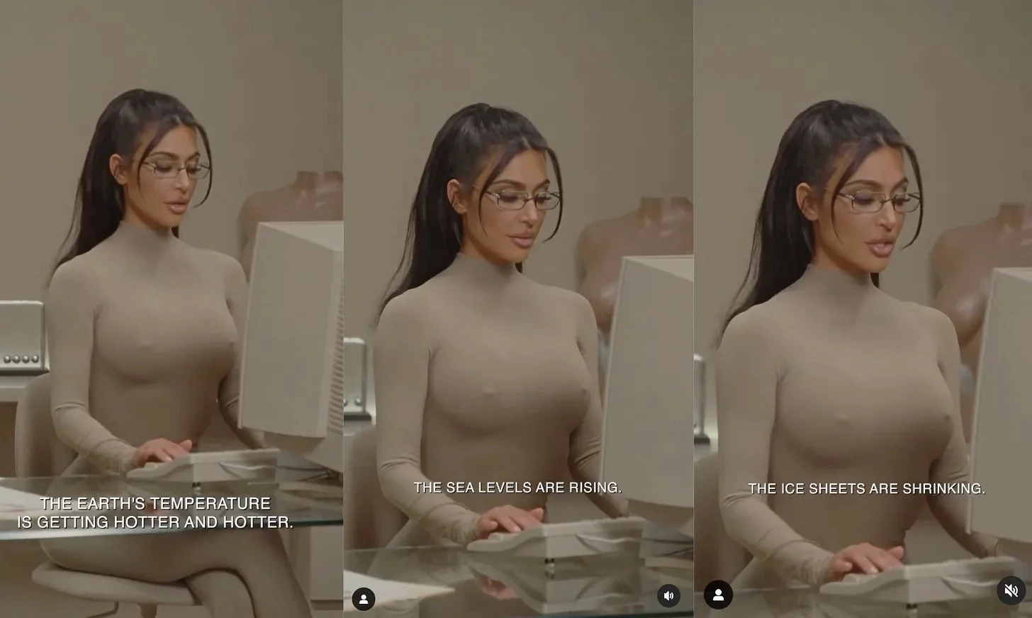 Kim K's new nipple bra ad is greenwashing