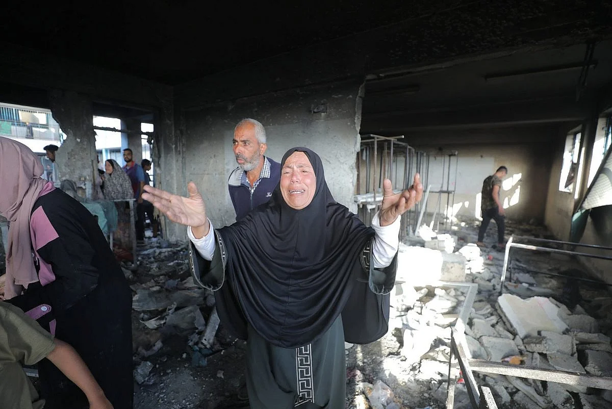 ‘I don’t care who’s president there. I just want my kids to survive in Gaza’
