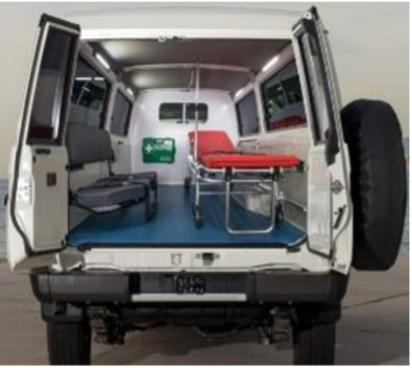 HURRAY! New ambulance ordered, old one to retire soon!