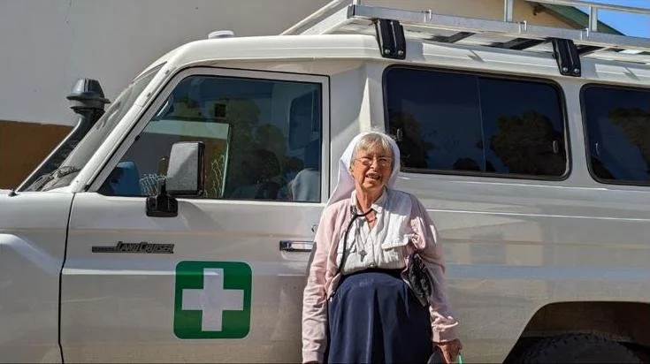 There it is: the new ambulance!!