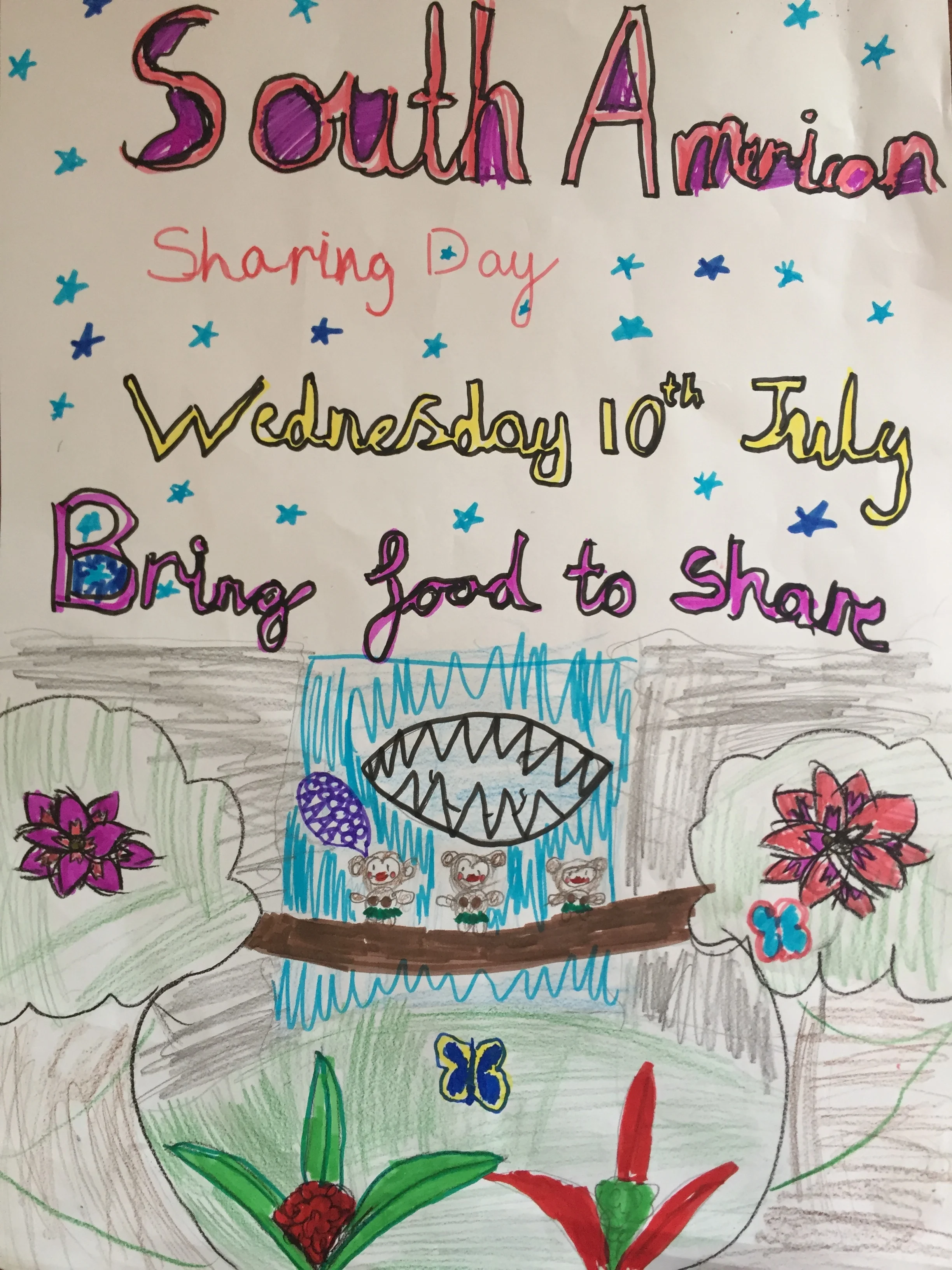 South American Summer Sharing Occasion