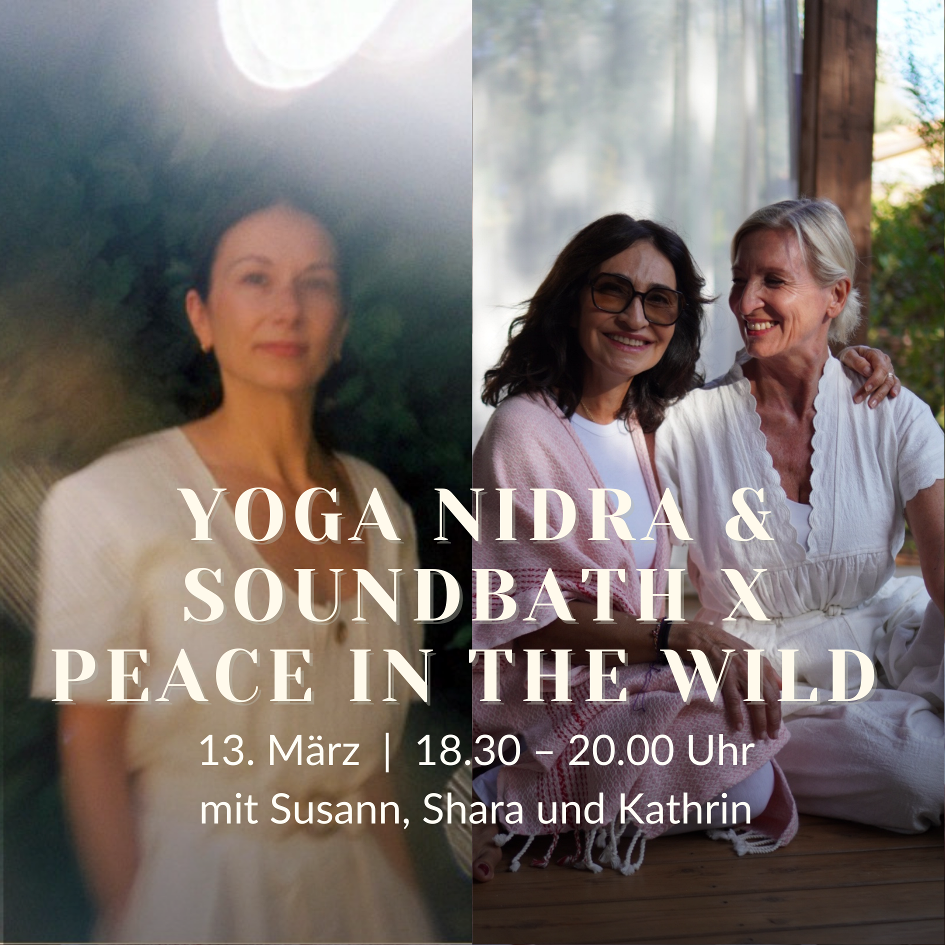 Besonderes Special: “Peace in the wild” begleitet Yoga Nidra &amp; Soundbath 
