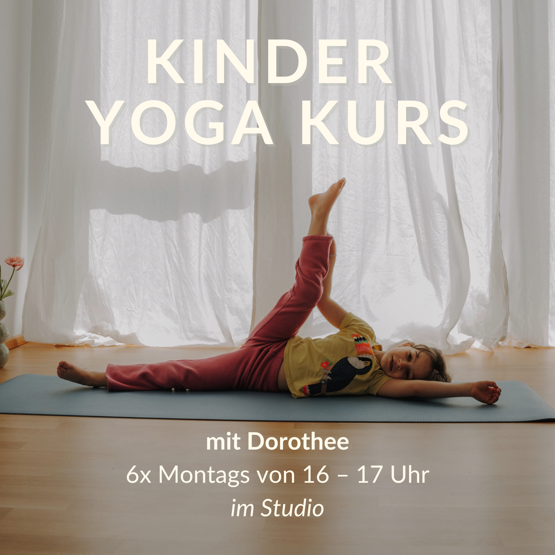 Kinderyoga Kurs April — Mai 2026