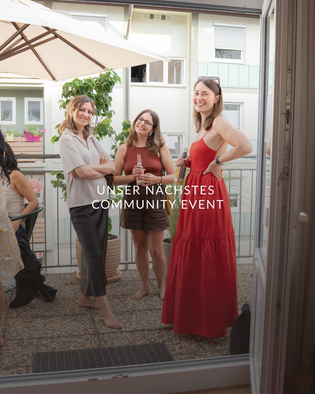 Unser n&auml;chstes Community Event: Flowmarkt am 11. April. ✨
Mit preloved Sch&auml;tzen, guten Vibes, Snacks &amp; ganz viel Gemeinschaft. Wir freuen uns schon drauf! Um besser einsch&auml;tzen zu k&ouml;nnen, mit wie vielen Personen wir rechnen k&