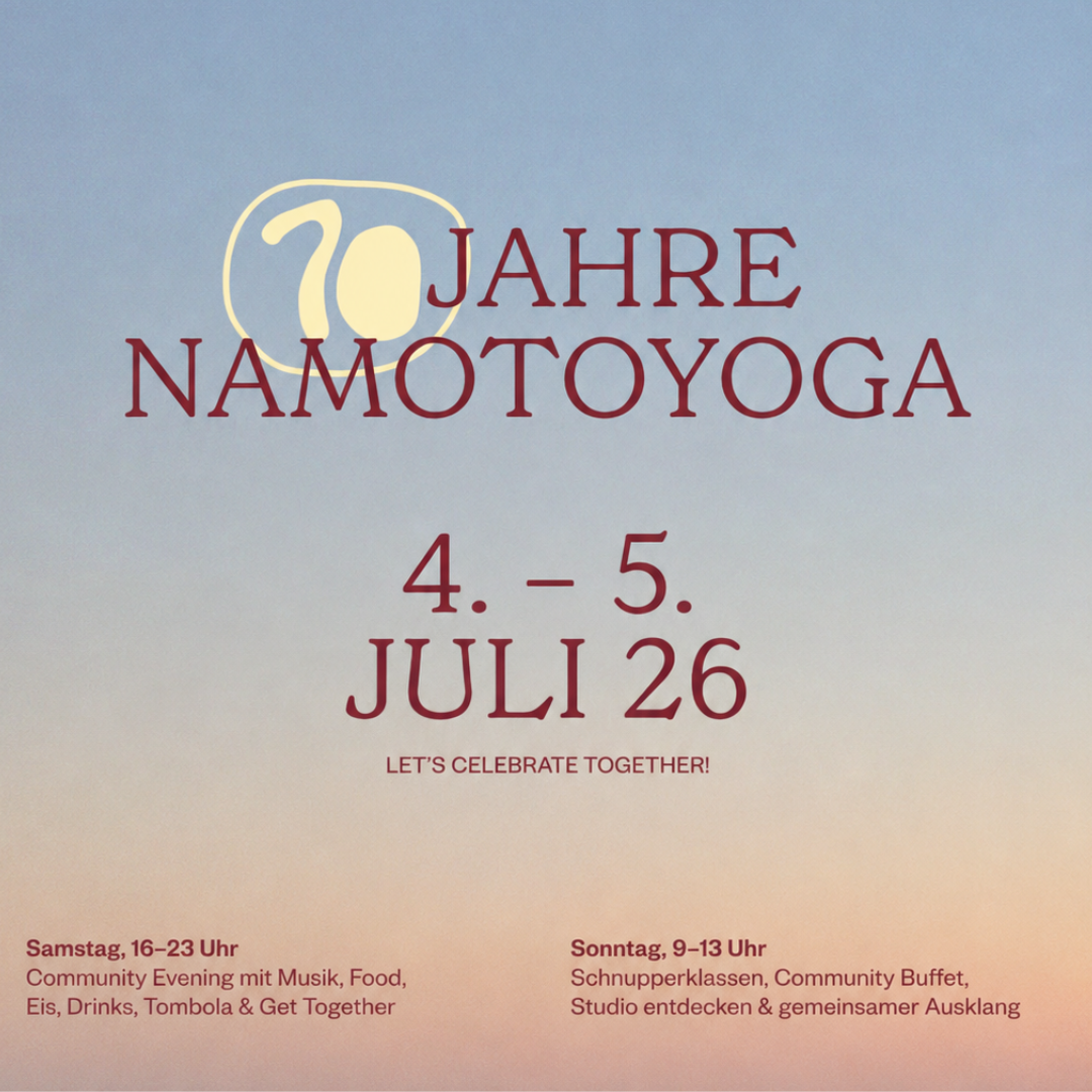 SOMMERFEST 10 JAHRE NAMOTOYOGA