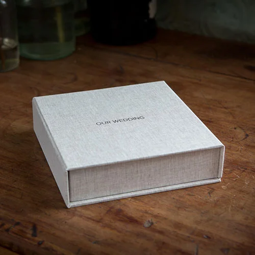 LUXURY CLAM SHELL BOX INCLUDED WITH EUCALYPTUS ALBUM
