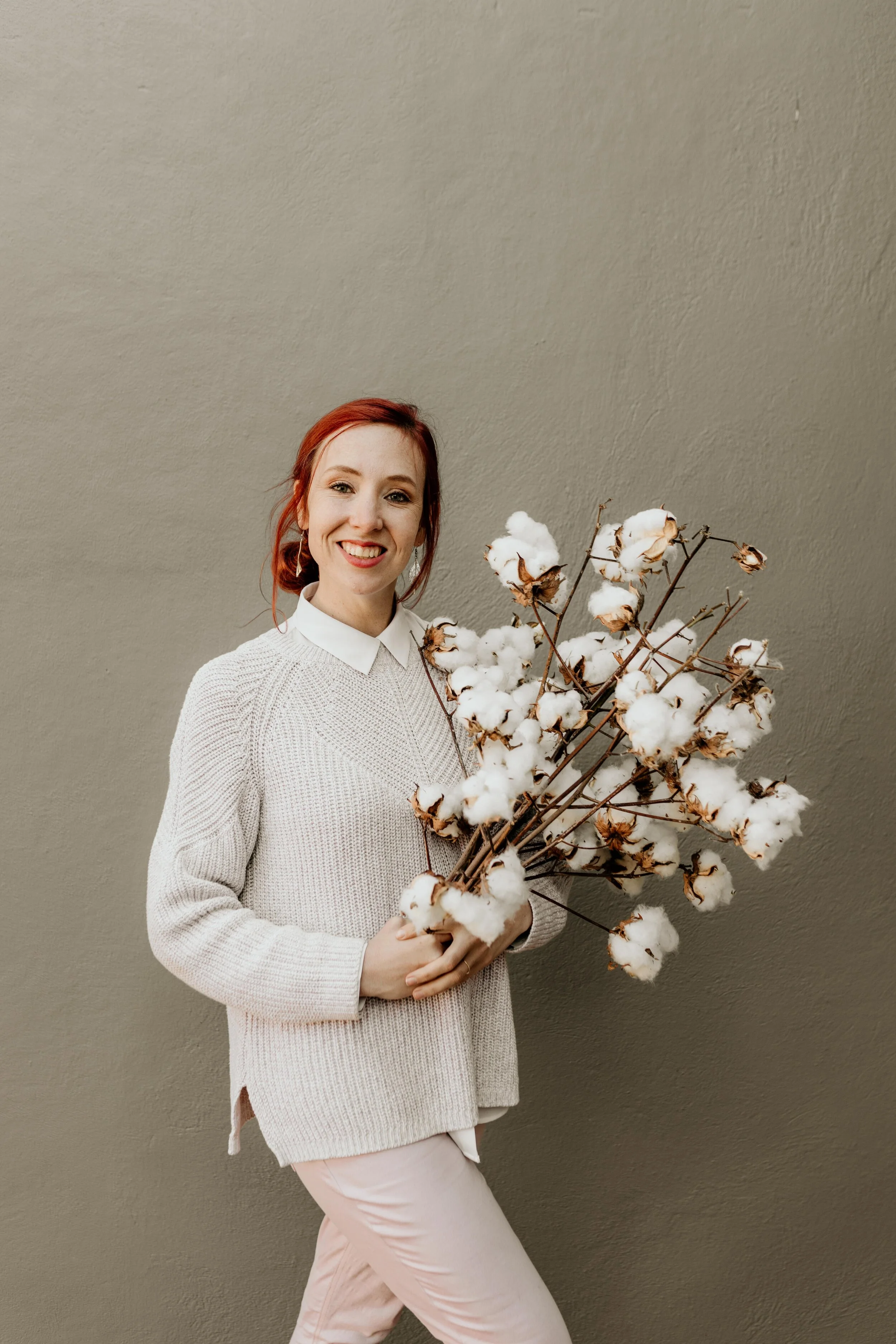 Cotton Stems - bunch of 10 stems