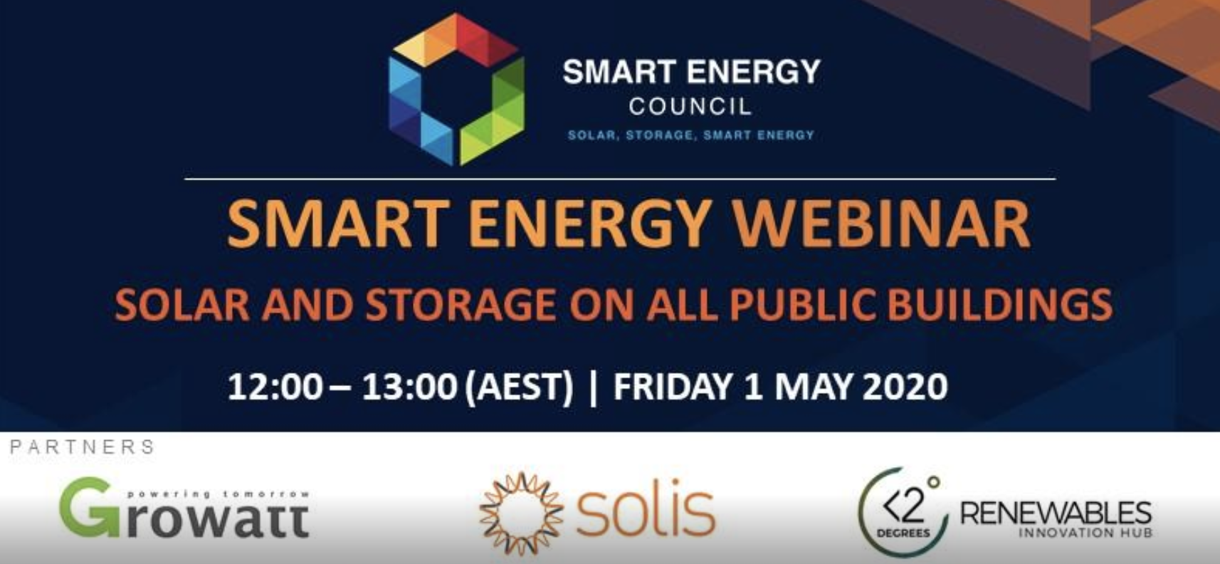 Webinar - Making public buildings smart energy buildings through stimulus packages (Smart Energy Council)