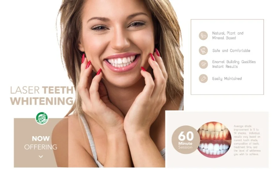 Laser Teeth Whitening — Mist Fine Airbrush Tanning