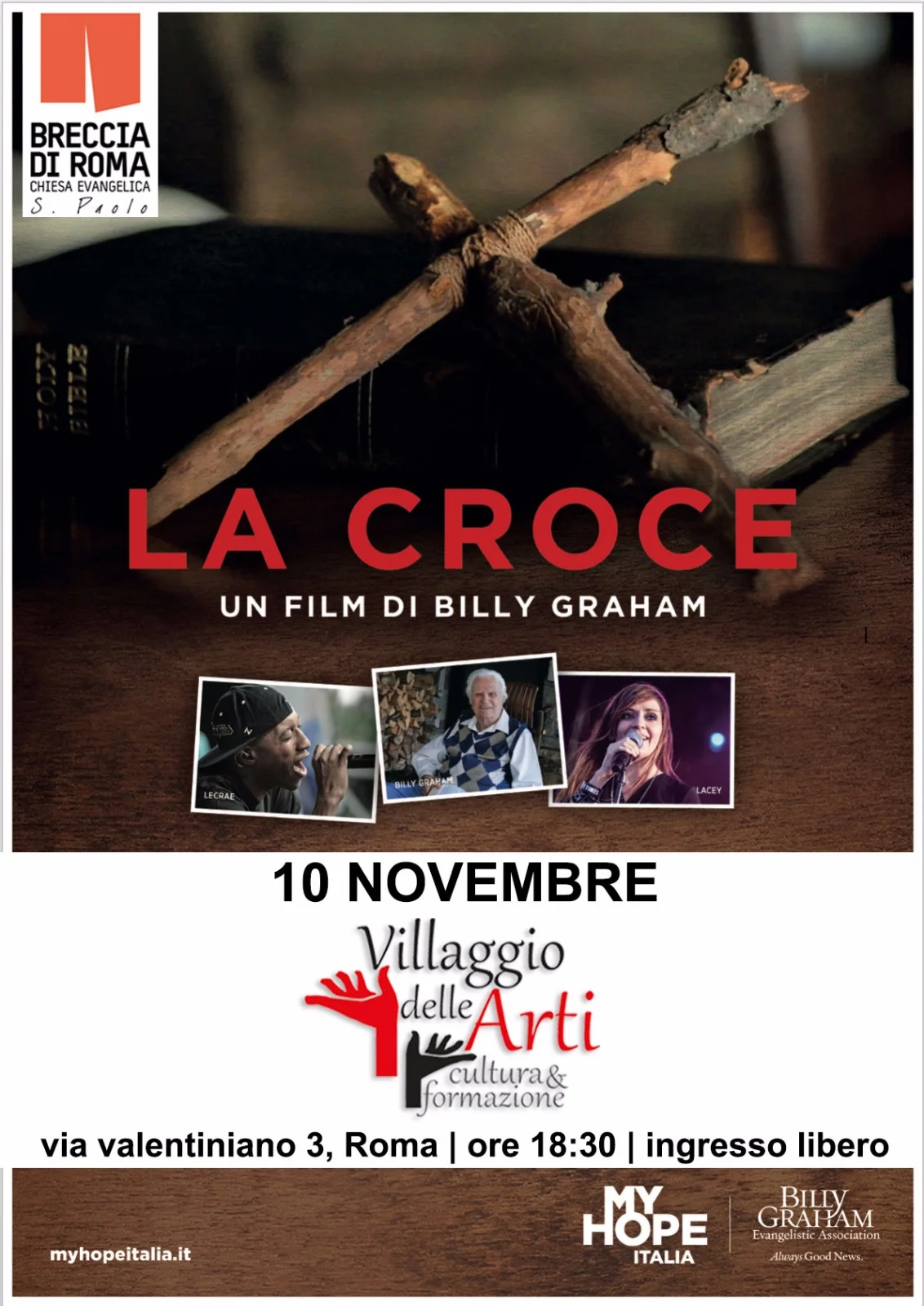 La Croce - proiezione filmato