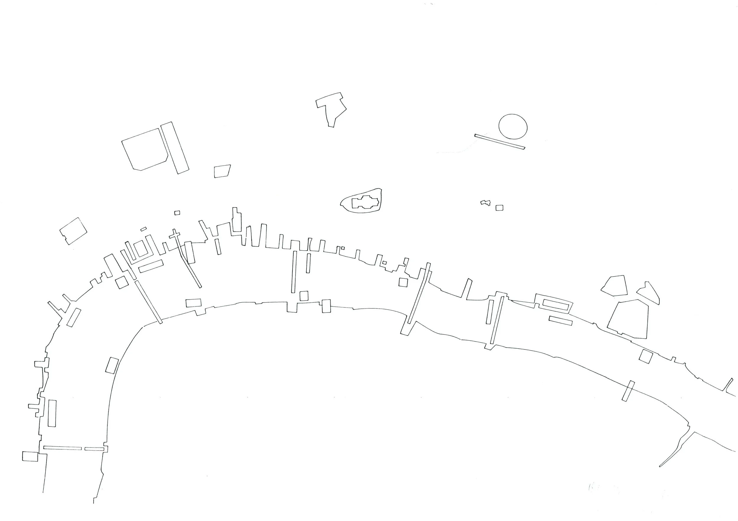 the wider, older, 18th C thames