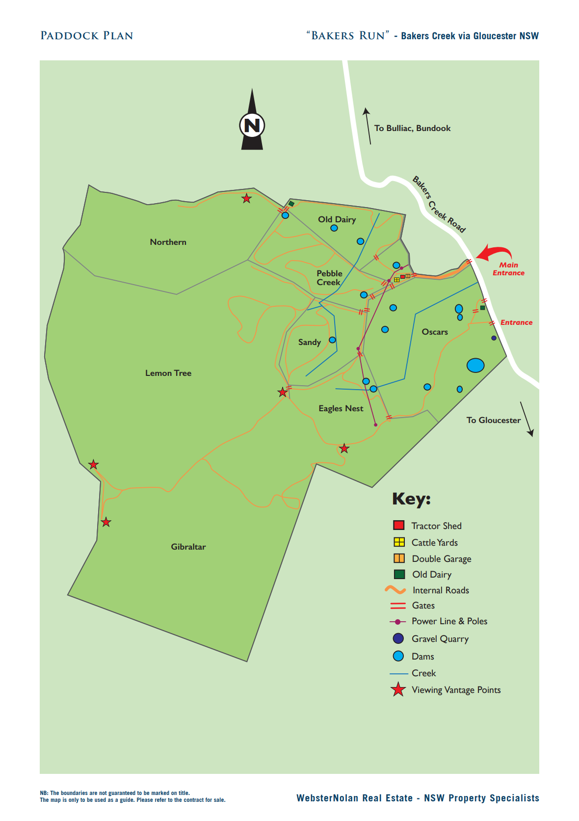 “Bakers Run” - Bakers Creek, Via Gloucester NSW