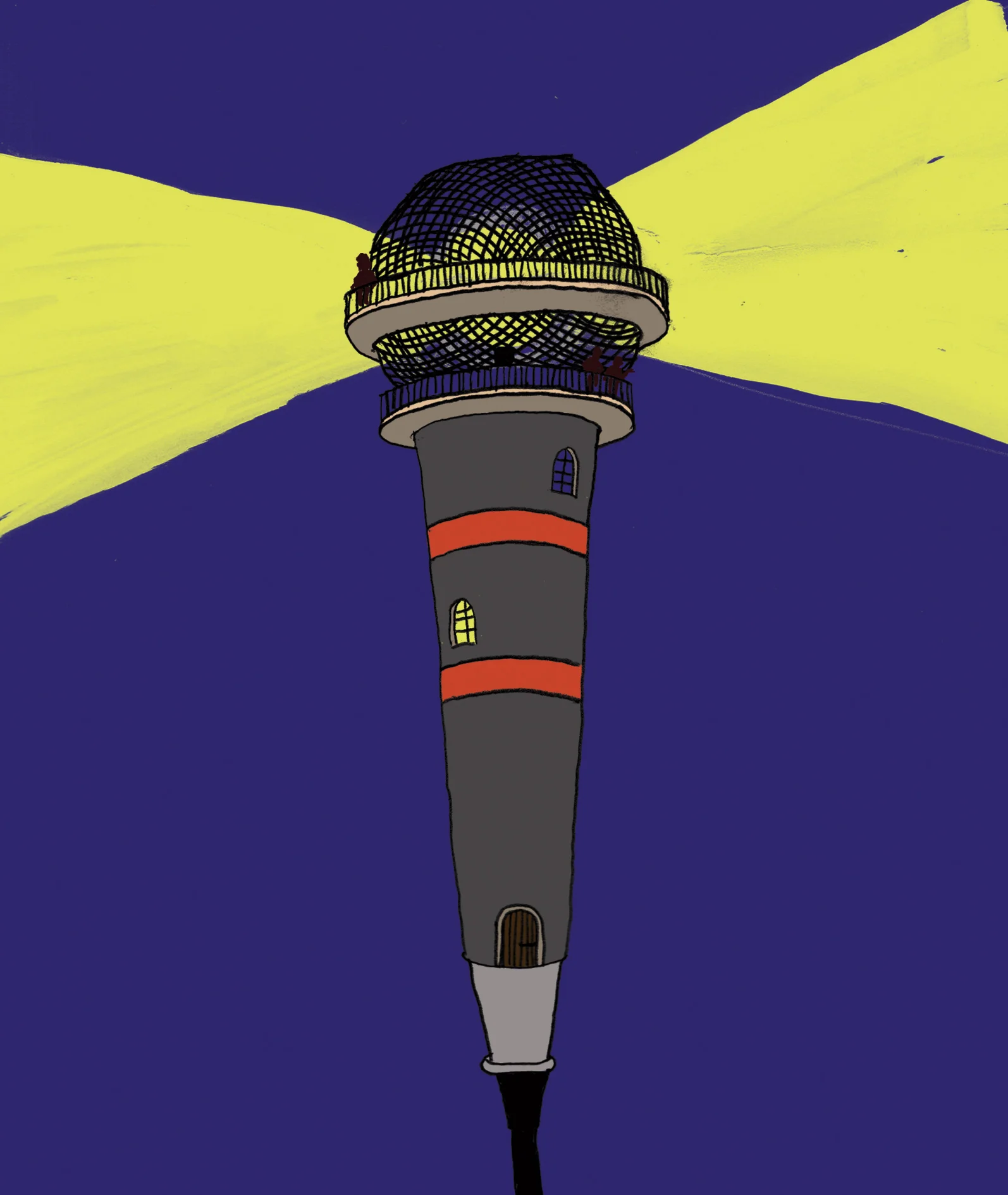 “A mic could work as a lighthouse”