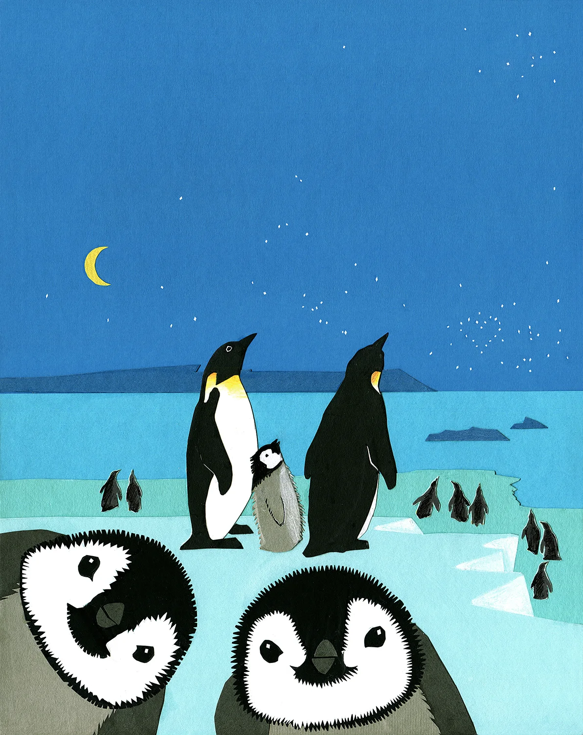 Starry Sky - Penguins