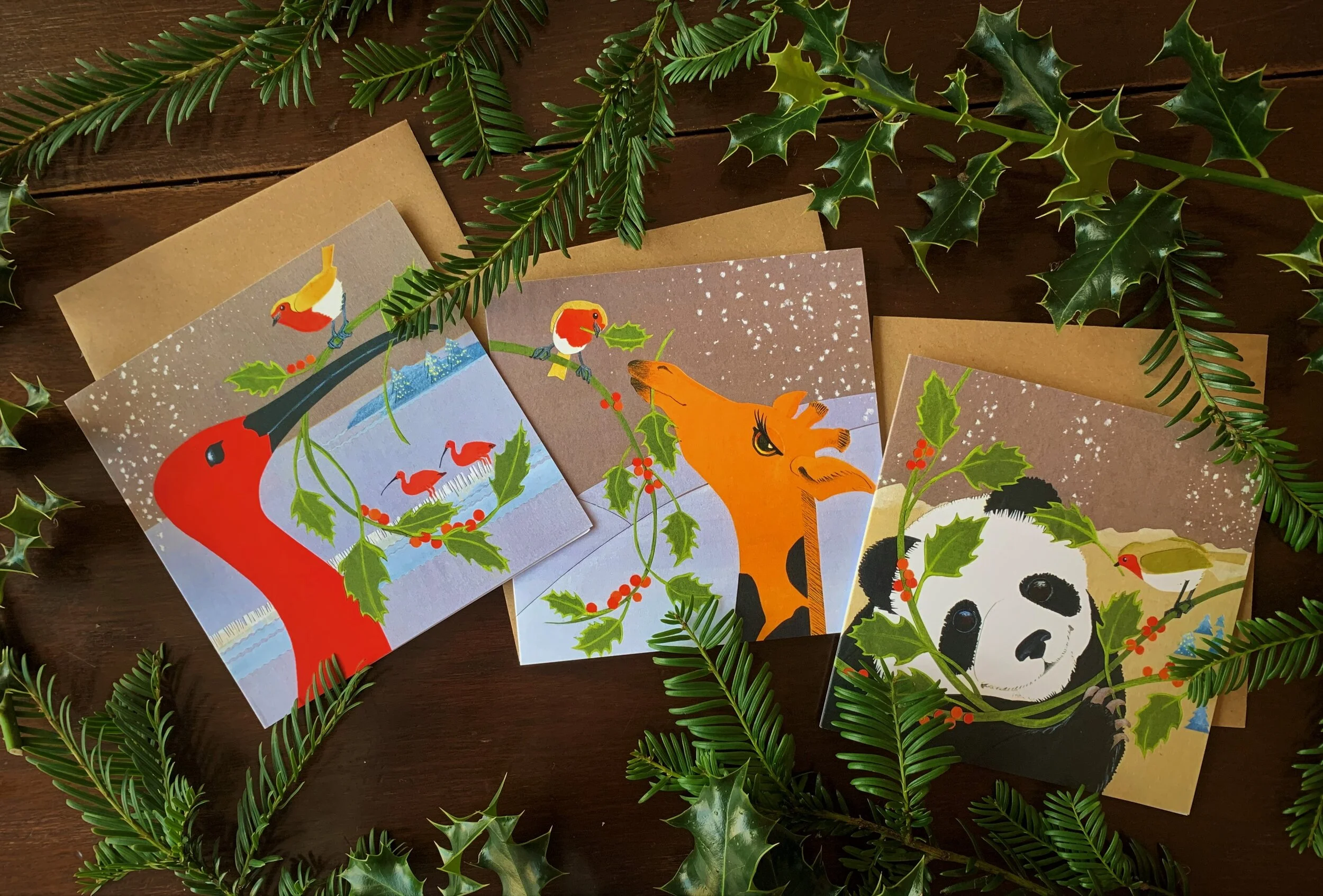 Charity Christmas Cards - Pack of 9