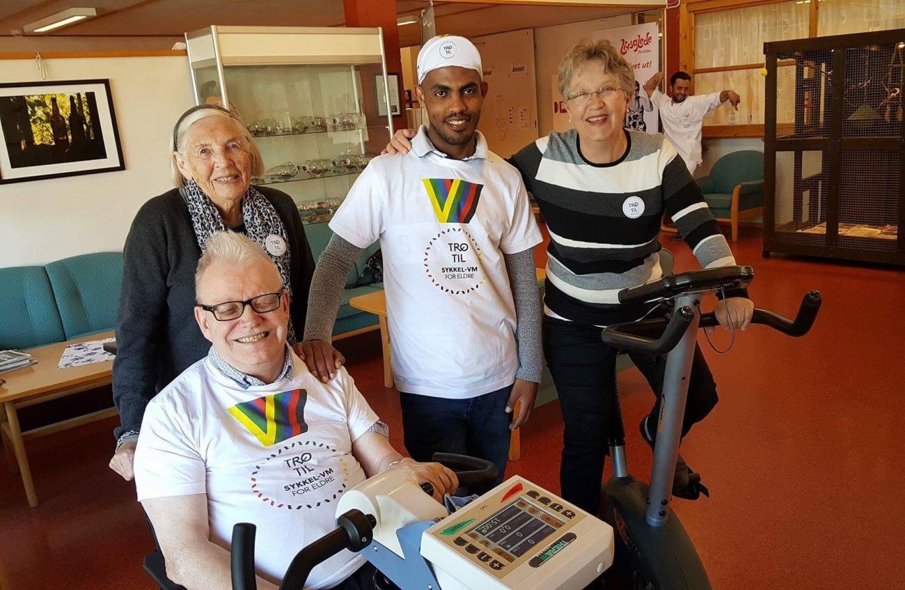 I Arendal er både syklister og støtteapparat klar for VM.