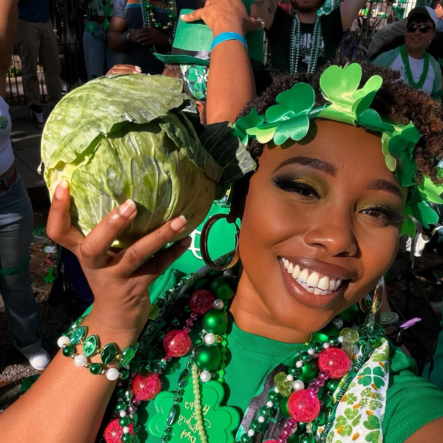 This song played all over the parade route, lol. One of my favorite parades with some of my favorite people ❤️