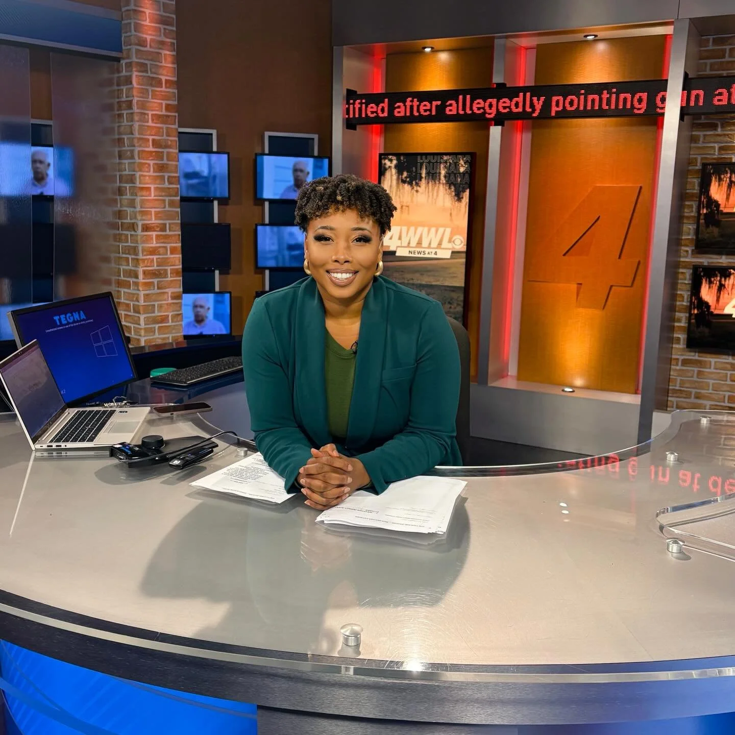 Busy day on the desk but I&rsquo;m built for it! (No complaints, I&rsquo;m blessed) 

See y&rsquo;all on WWL Louisiana at 4, 5, 6, 6:30 and 10 pm!