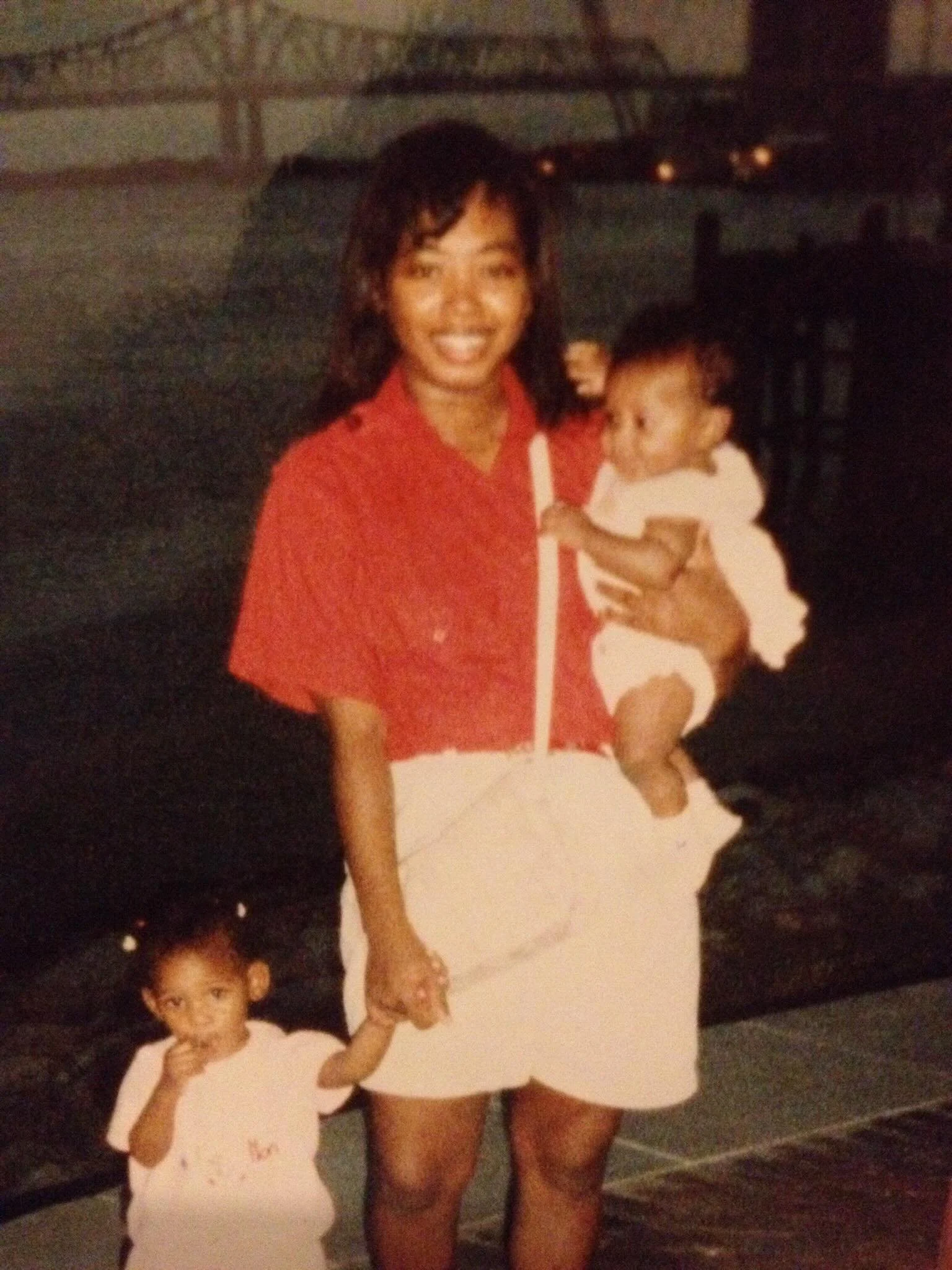 Today my Grandma slipped me $50, the same way she used to slip me money when I was a little girl and told me to hurry and put it in my pocket. 
My Mama pulled me to the side. She just wanted to talk to me. She worries and told me to be weary of evil,