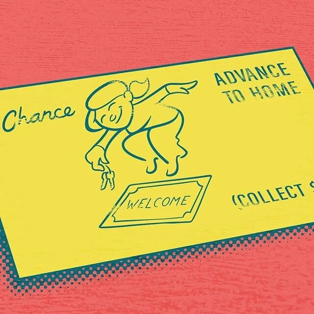 Chances are that it&rsquo;s time to buy a new home. Don&rsquo;t roll the dice. Collect an agent. 🚫🎲 #monopoly