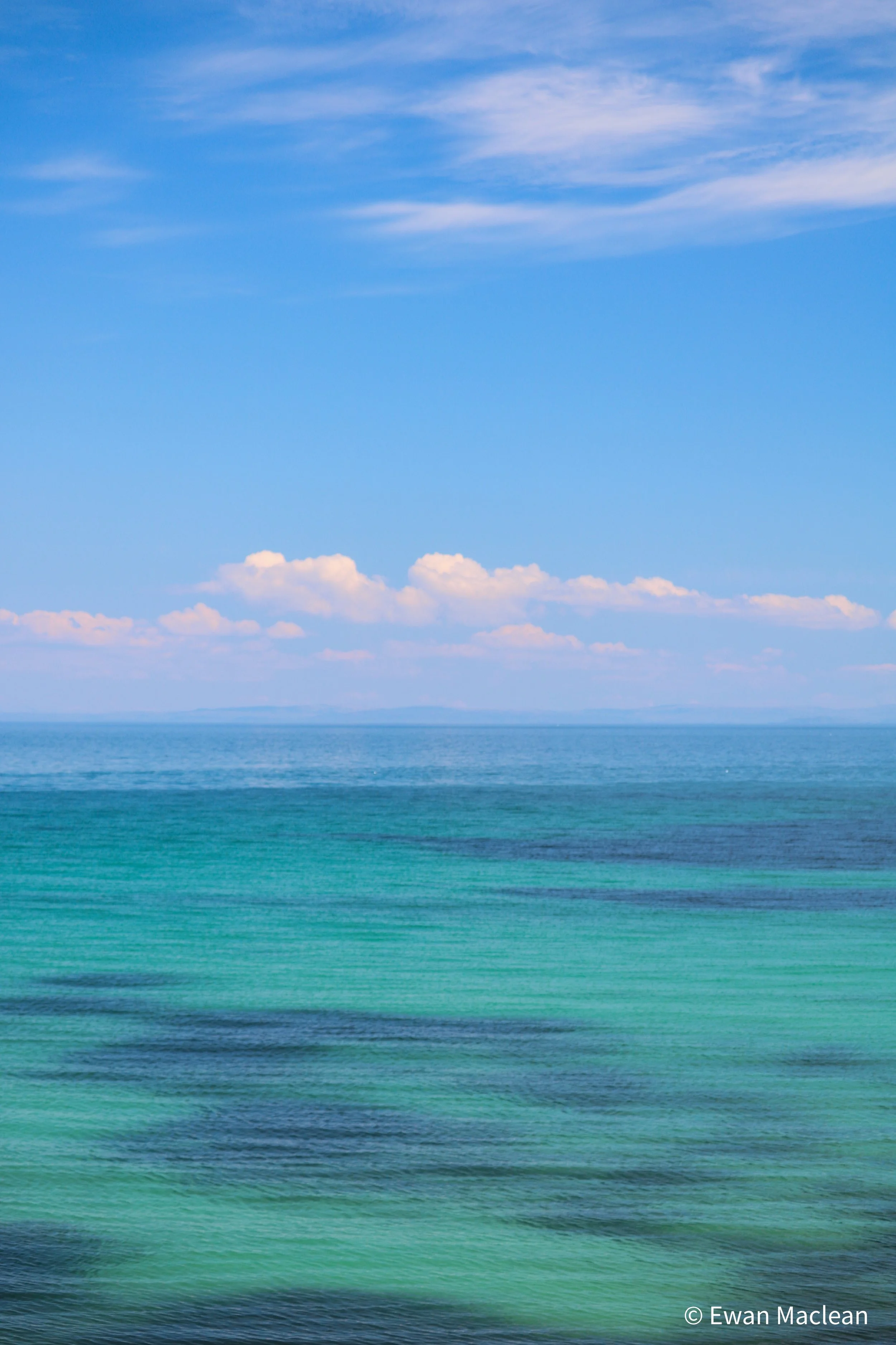 Tiree sea looking out to Mull