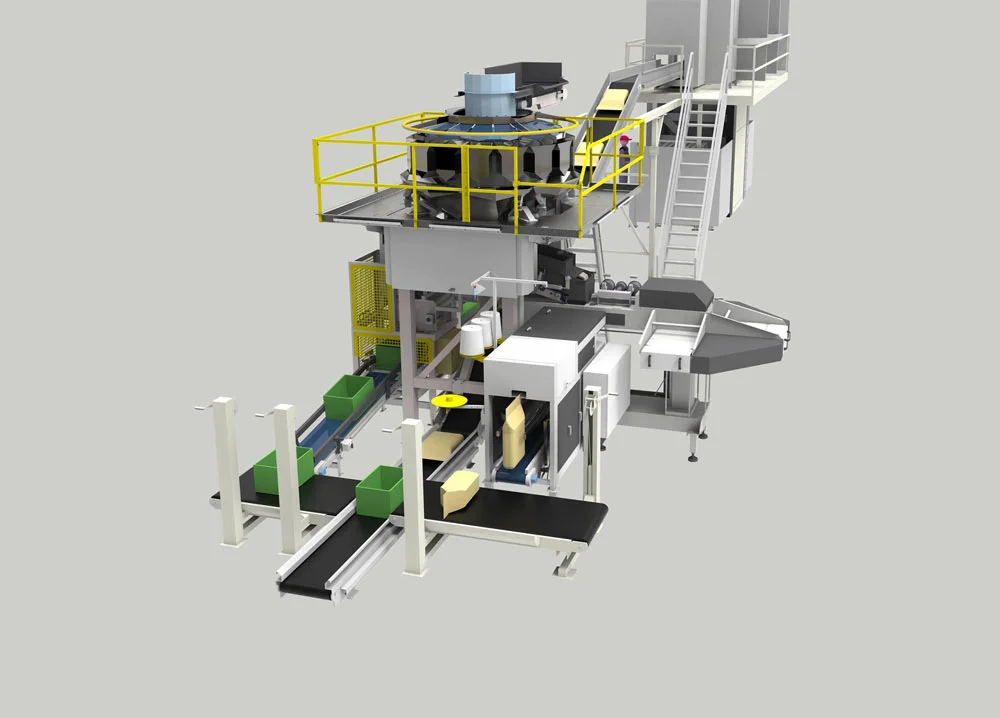 RAISA eG automatiseert verpakking van aardappelen