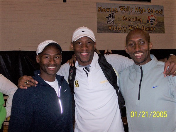  Five time world champion Bernard Lagat and 4 time Olympic distance runner Abdi Abdirahman   