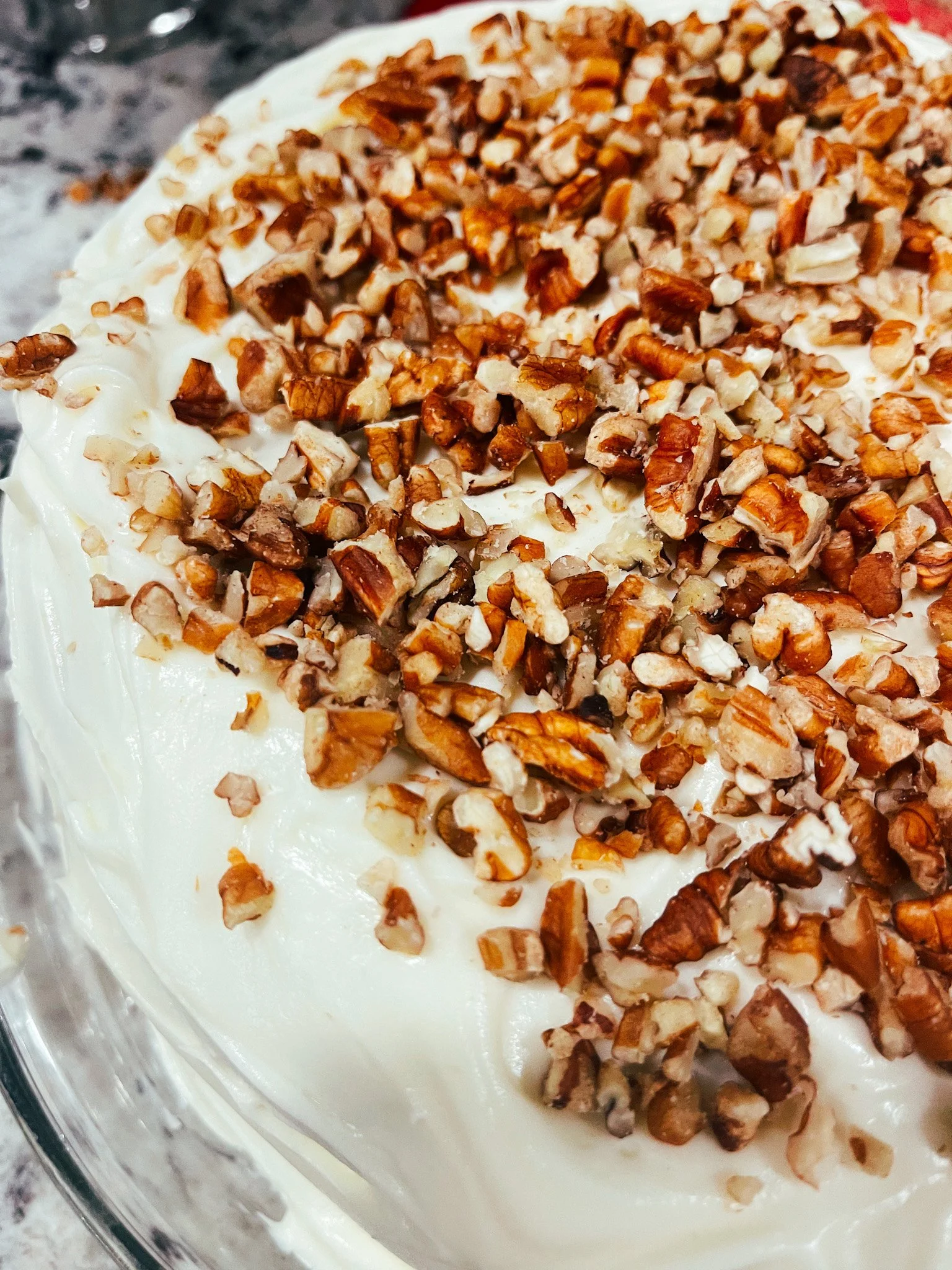 Celebrating with Carrot Cake