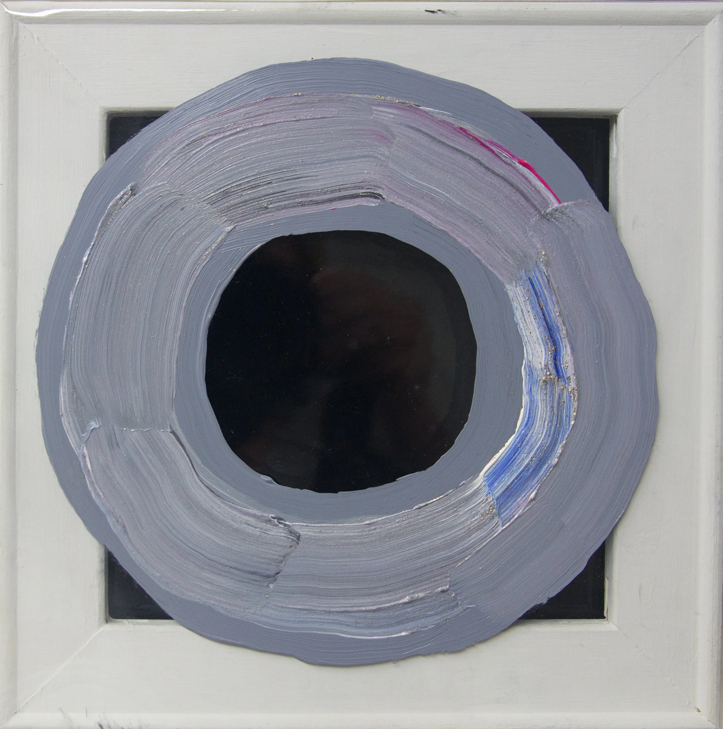 The Ring, acrylic on vinyl, 12 x 12 inches